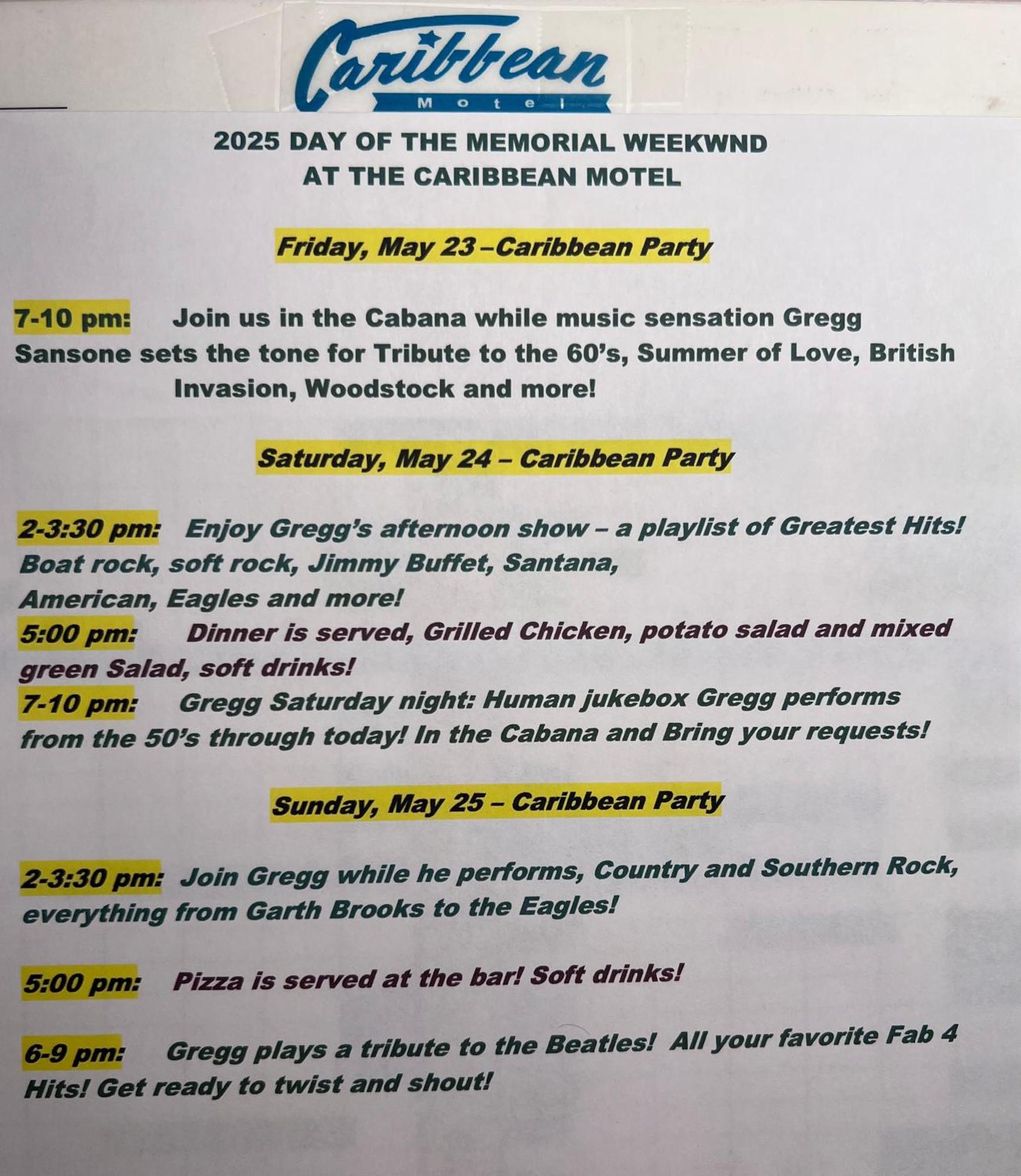 Caribbean Motel Wildwood Crest Ngoại thất bức ảnh